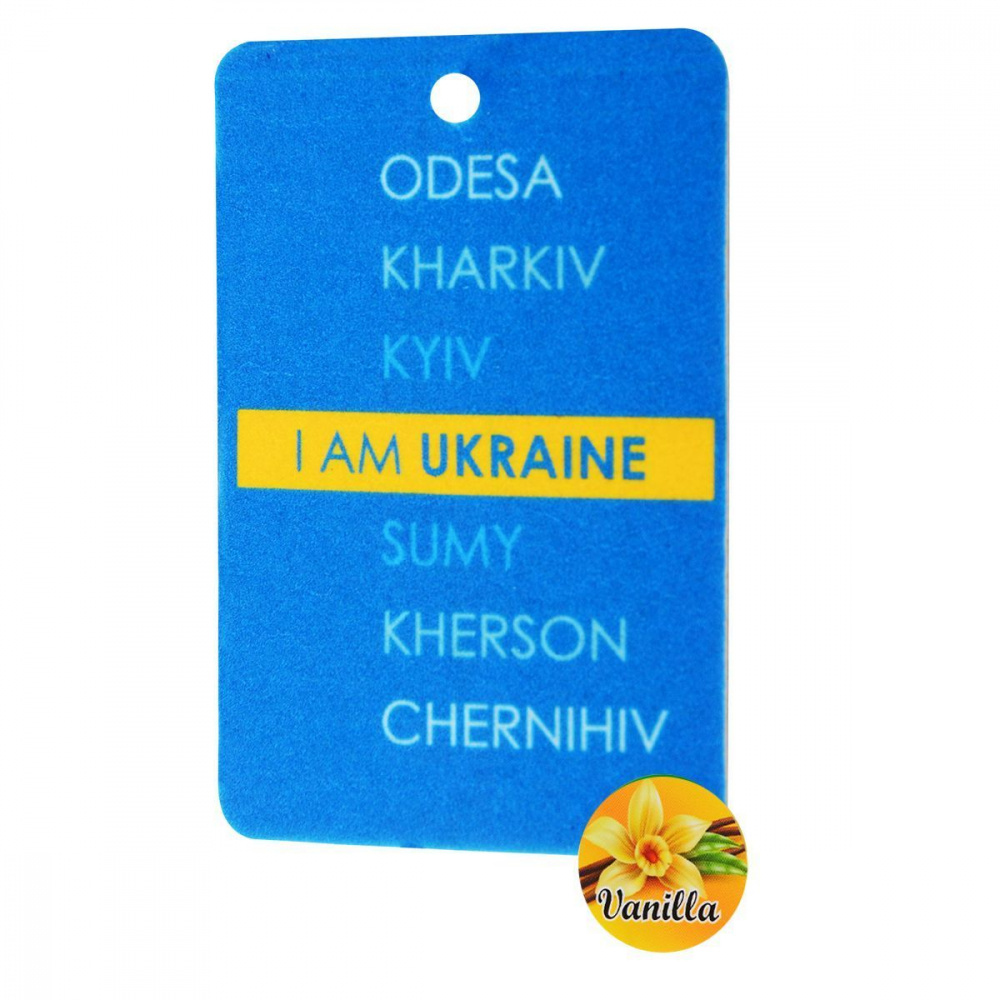 Car Air Freshener UA I Am Ukraine - фото 9