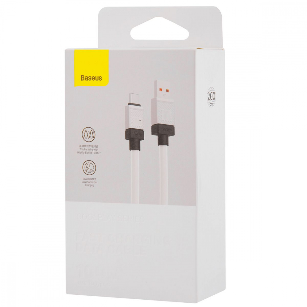 Кабель Baseus CoolPlay Series Fast Charging Type-C 100W (2m) — Придбати в Україні