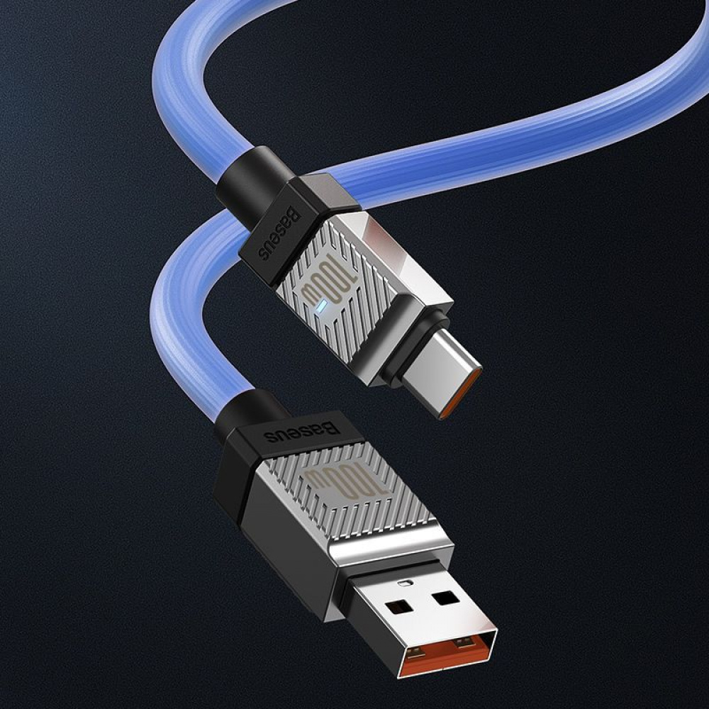 Кабель Baseus CoolPlay Series Fast Charging Type-C 100W (2m) — Придбати в Україні - фото 7