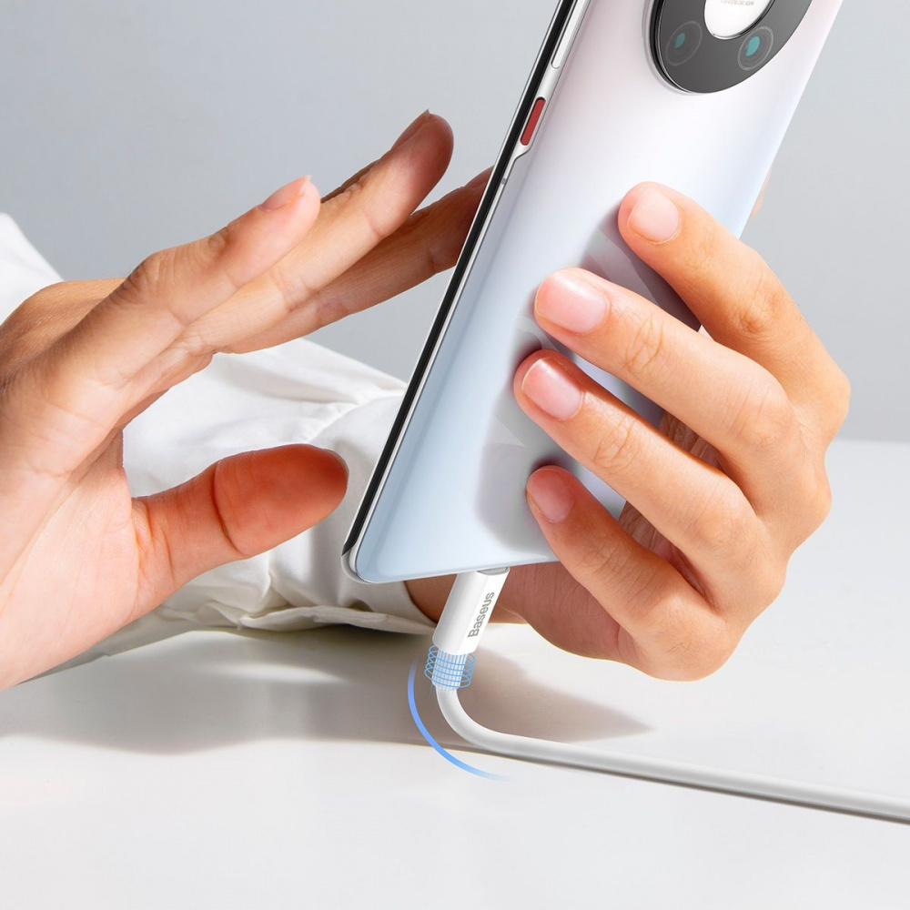 Кабель Baseus Superior Series Fast Charging Data Type-C 100W (2m) - фото 7