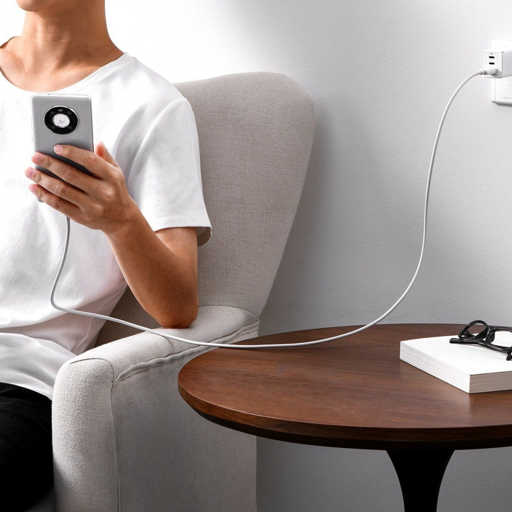 Кабель Baseus Superior Series Fast Charging Data Type-C 100W (2m) - фото 8