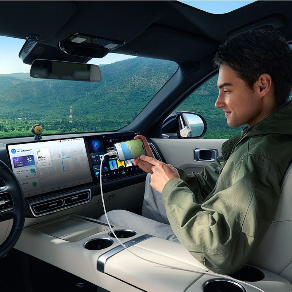 Кабель Baseus Gem Fast-Charging Type-C to Type-C 100W 2m - фото 7