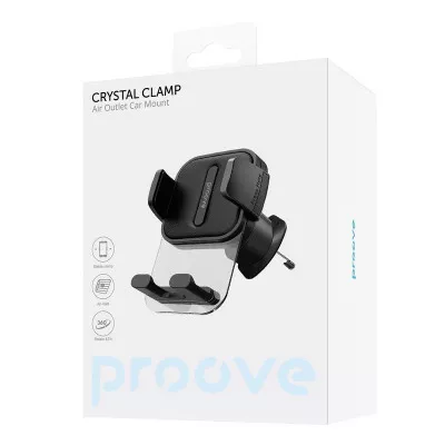 Автомобільний тримач Proove Crystal Clamp Air Outlet Car Mount — Придбати в Україні