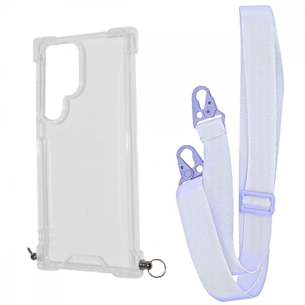 Чохол WAVE Clear Case with Strap Samsung Galaxy S23 Ultra — Придбати в Україні - фото 3