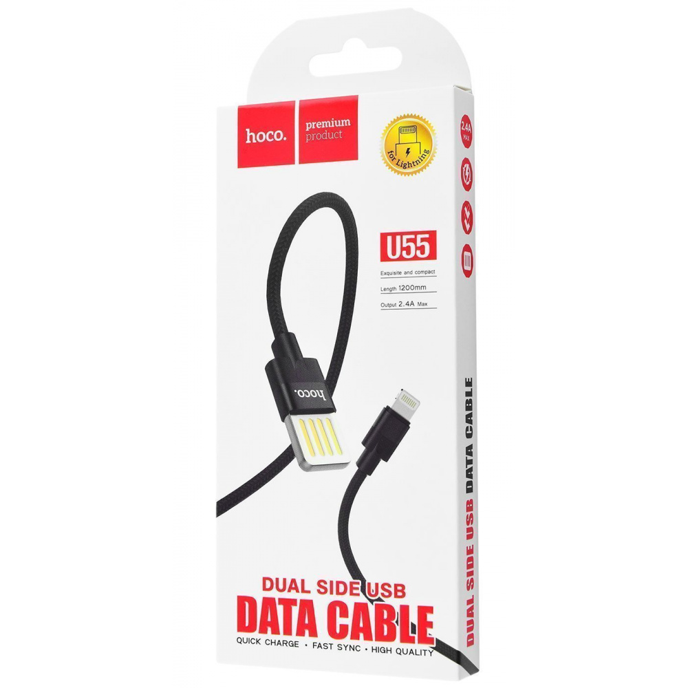 Cable Hoco U55 Outstanding Lightning (1.2m) - фото 1