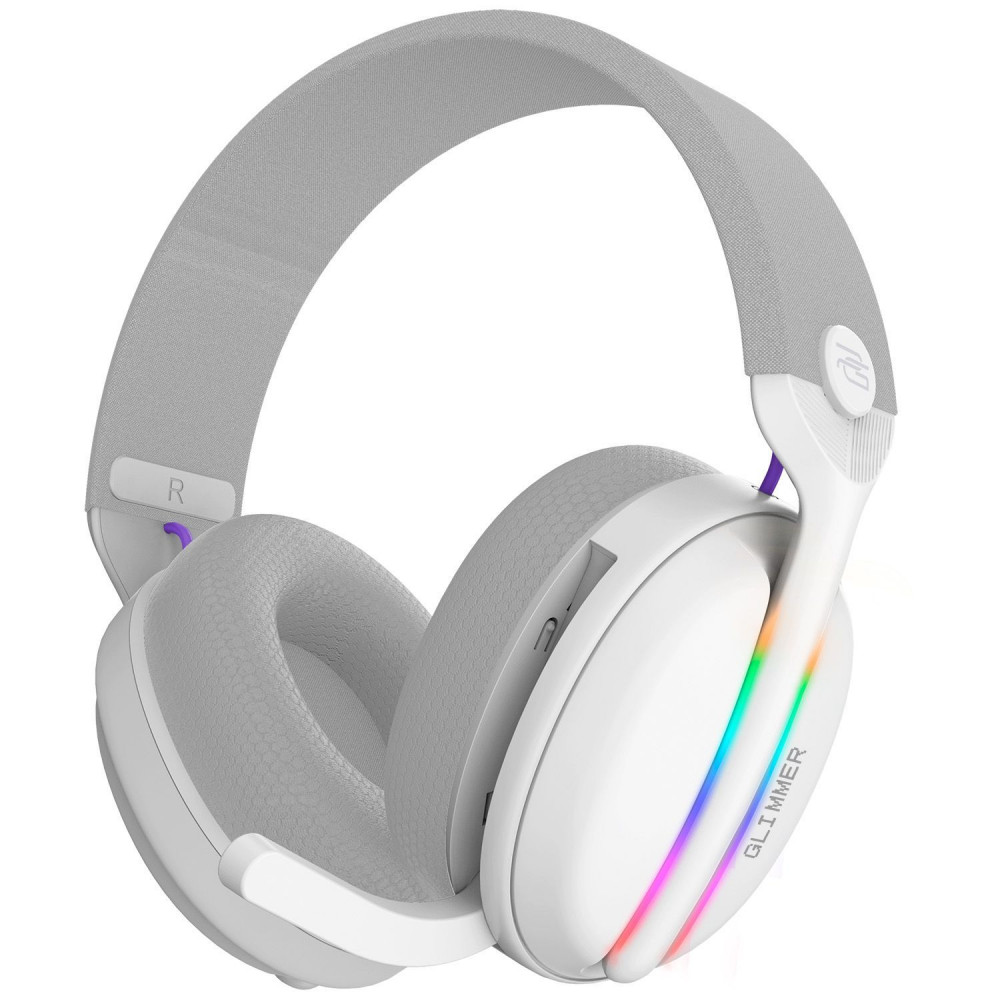 Бездротова ігрова гарнітура Proove Gaming Glimmer (APP) white/purple (WHGL00022017) Білий/фіолетовий на малюнкі №12