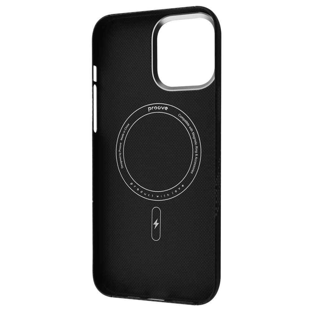 Чехол Proove Carbon Slim with Magnetic Ring iPhone 16 Pro Max - фото 2