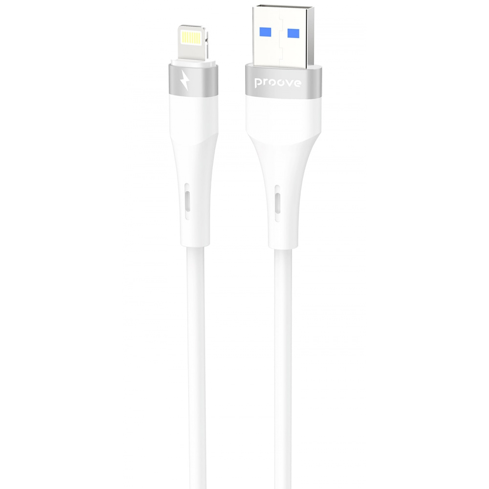 Кабель Proove Light Silicone Plus USB to Lightning 2.4A (1m)