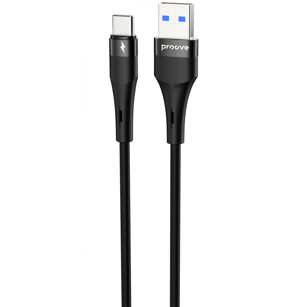 Кабель Proove Light Silicone Plus USB to Type-C 3A (1m) - фото 2