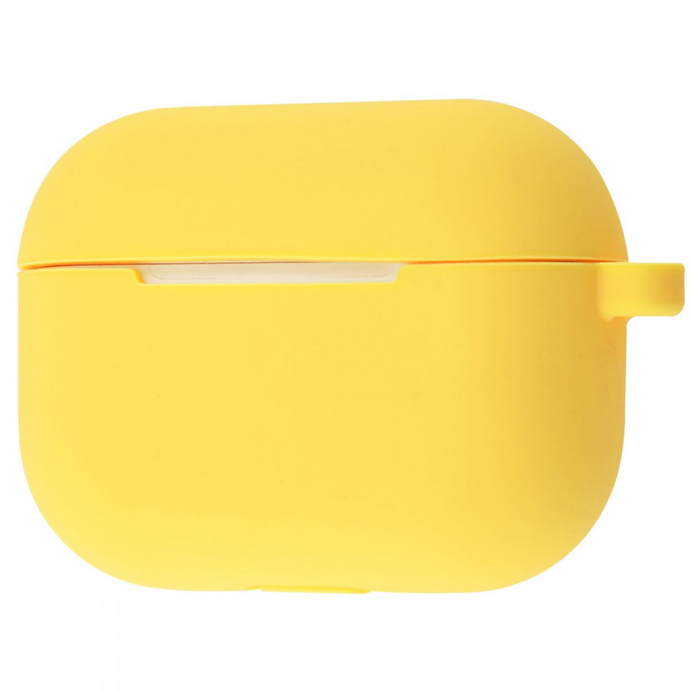 Чехол Silicone Case New for AirPods Pro yellow (27626) Желтый на картинке №1