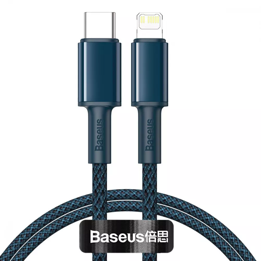 Кабель Baseus High Density Braided Type-C to Lightning PD 20W (1m) - фото 8