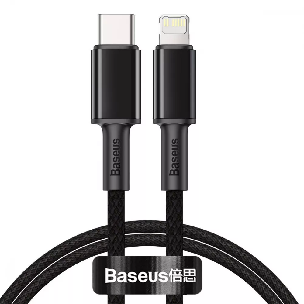 Кабель Baseus High Density Braided Type-C to Lightning PD 20W (1m) - фото 10