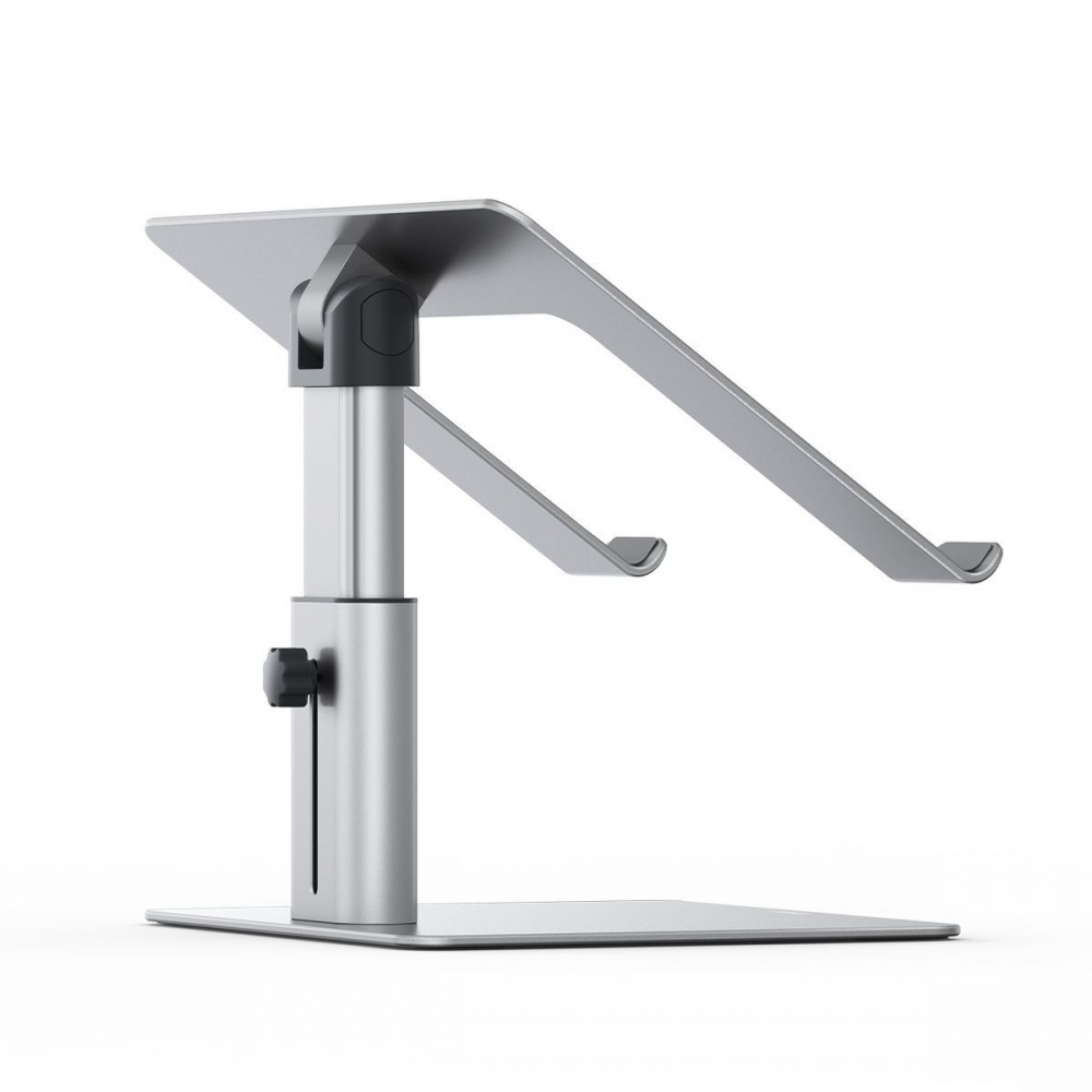 Подставка для ноутбука Baseus Metal Adjustable Laptop Stand Silver - фото 3