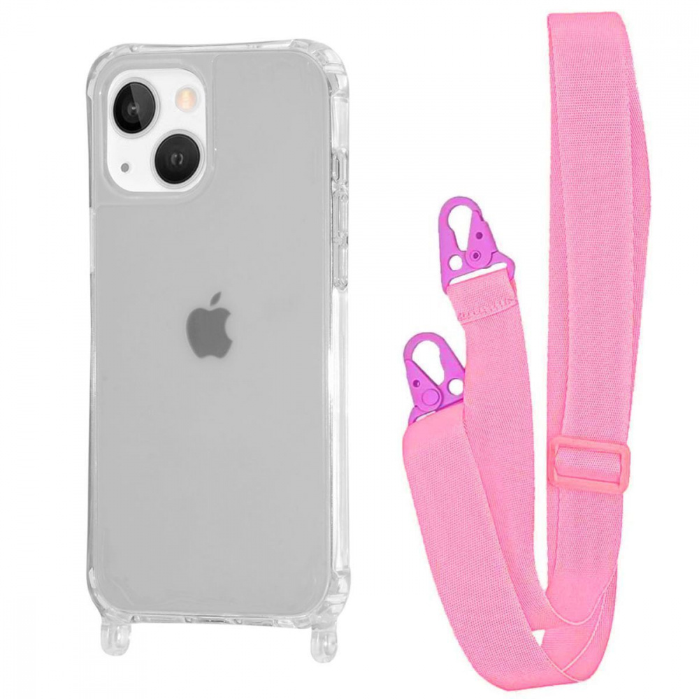 Чехол WAVE Clear Case with Strap iPhone 13 - фото 10