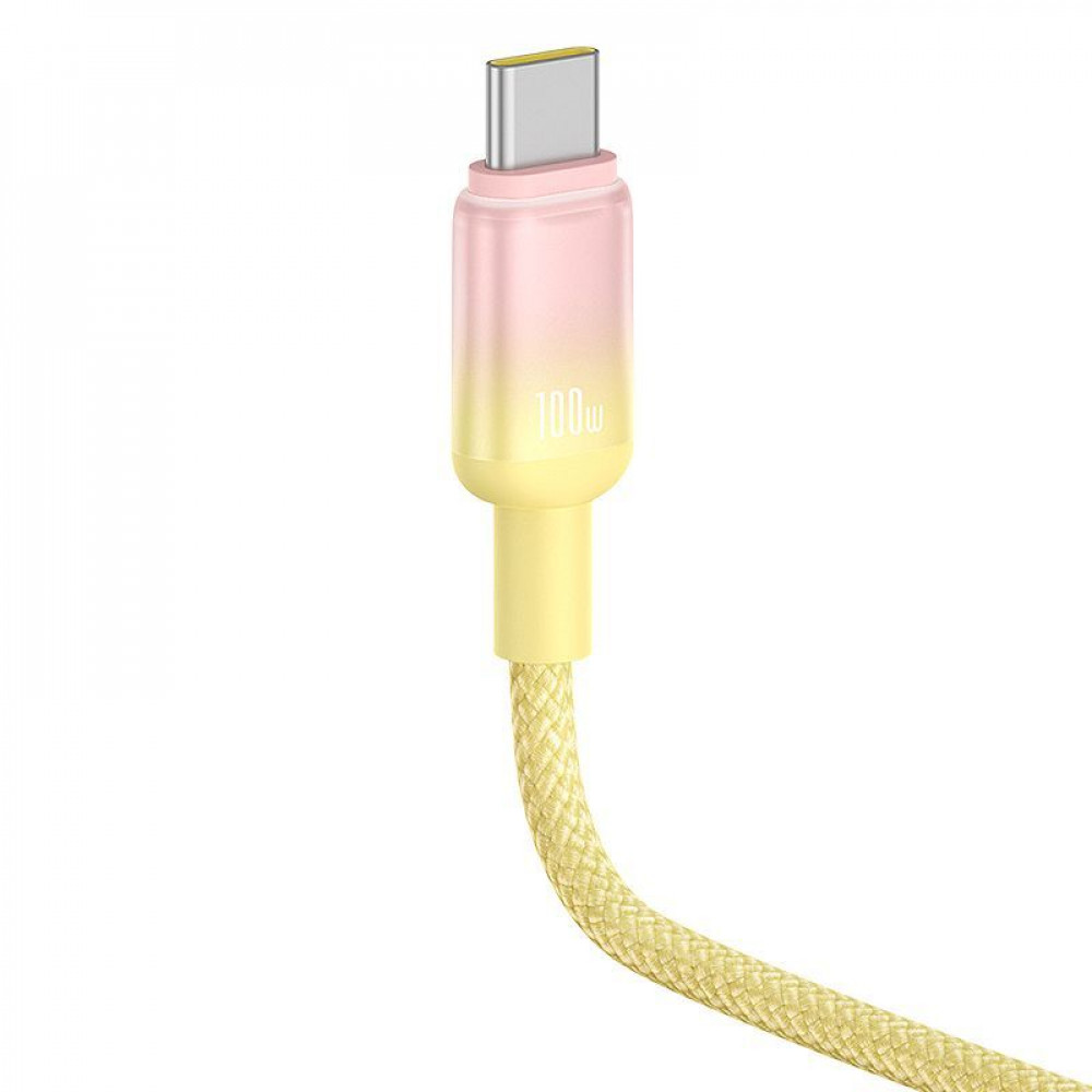 Кабель Baseus Discolor Series Fast Charging Type-C 100W (1m) blue на малюнкі №13