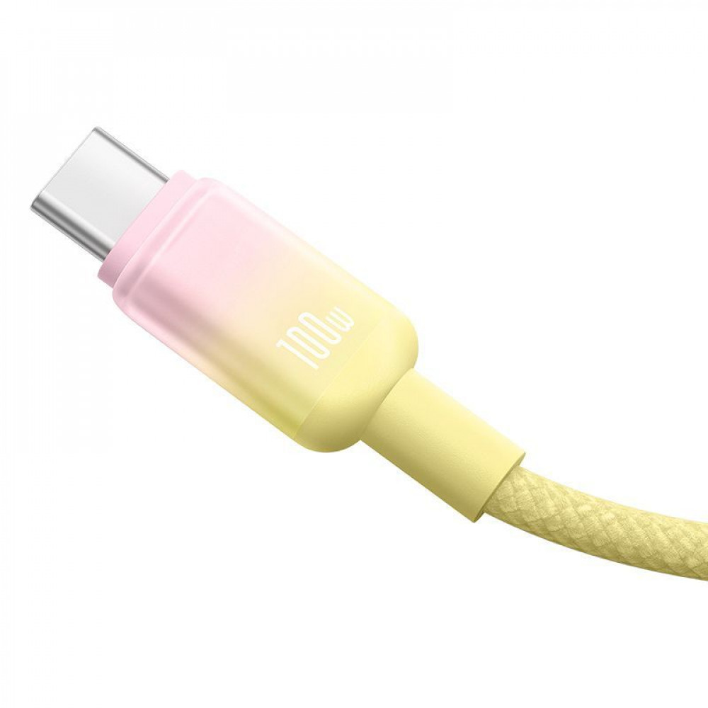 Кабель Baseus Discolor Series Fast Charging Type-C 100W (1m) blue на малюнкі №14