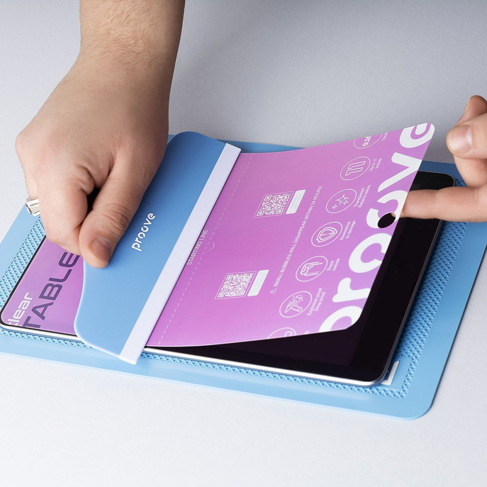 Захисна гідрогелева плівка Proove Hydrogel Screen Protection TABLET EDITION Clear — Придбати в Україні - фото 4