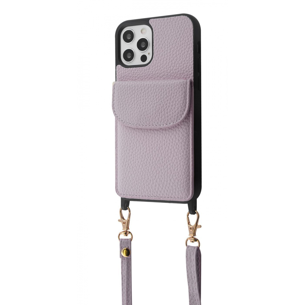 Чехол WAVE Leather Pocket Case iPhone 12/12 Pro