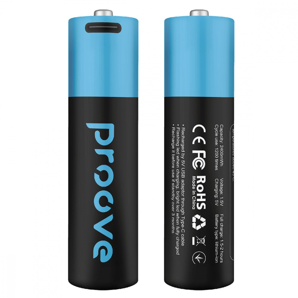 Аккумуляторные батарейки Proove Compact Energy AA 2 pcs