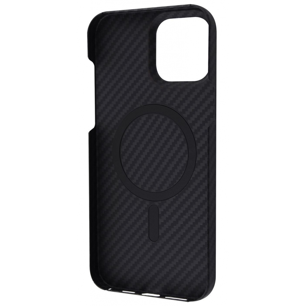 Чохол WAVE Premium Carbon Slim with Magnetic Ring iPhone 12 Pro Max — Придбати в Україні - фото 1