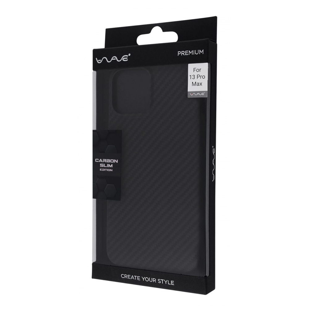 Чохол WAVE Premium Carbon Slim with Magnetic Ring iPhone 12 Pro Max — Придбати в Україні