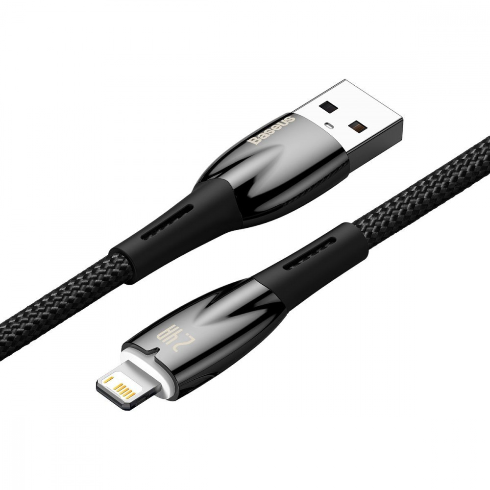 Кабель Baseus Glimmer Series Fast Charging Lightning 2.4A (2m) — Придбати в Україні - фото 2