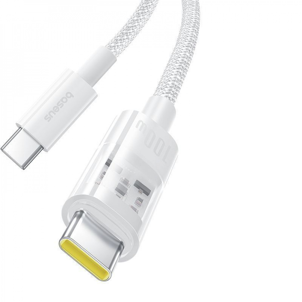 Кабель Baseus Gem Fast-Charging Type-C to Type-C 100W 2m - фото 29