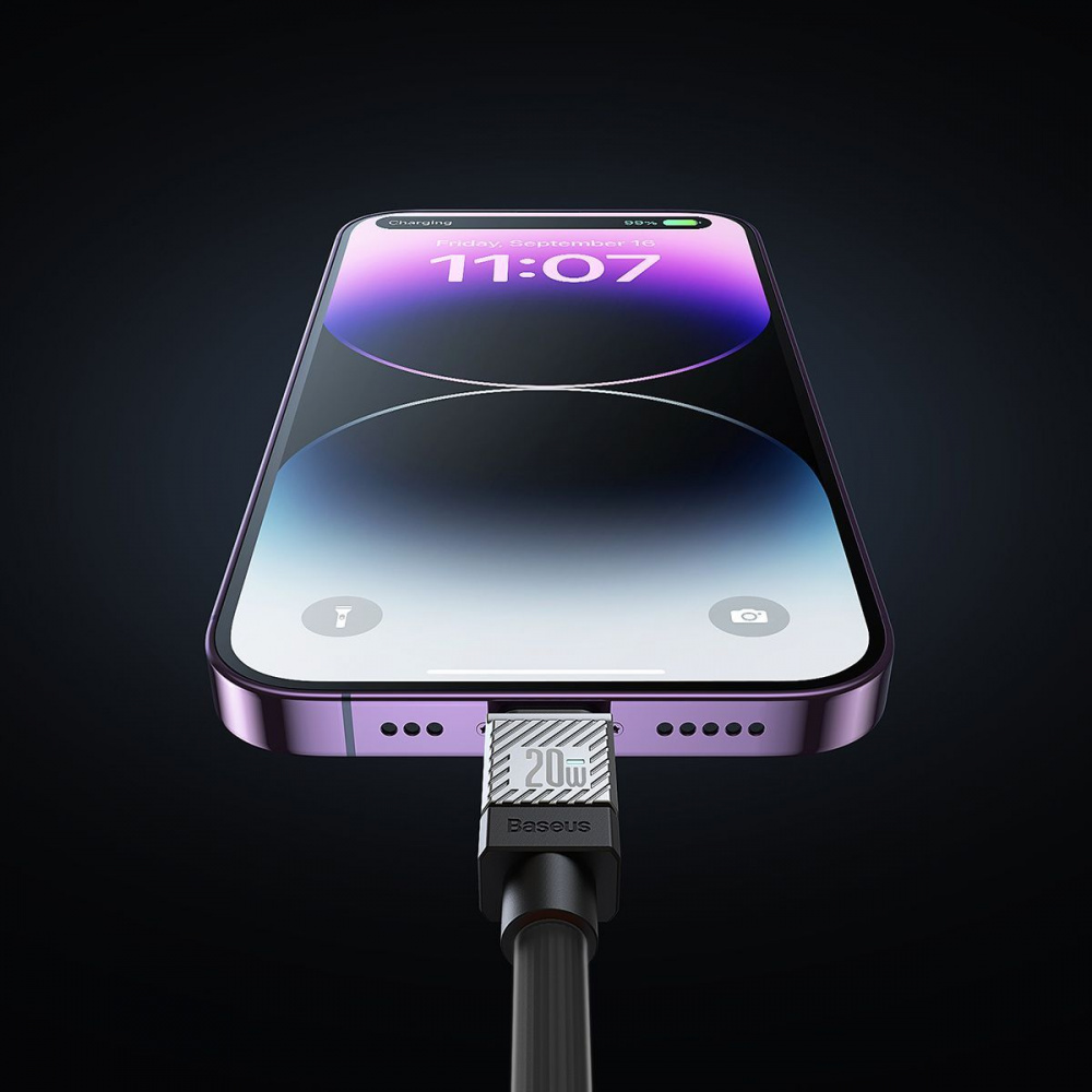Кабель Baseus CoolPlay Series Fast Charging Type-C to Lightning 20W (1m) — Придбати в Україні - фото 6