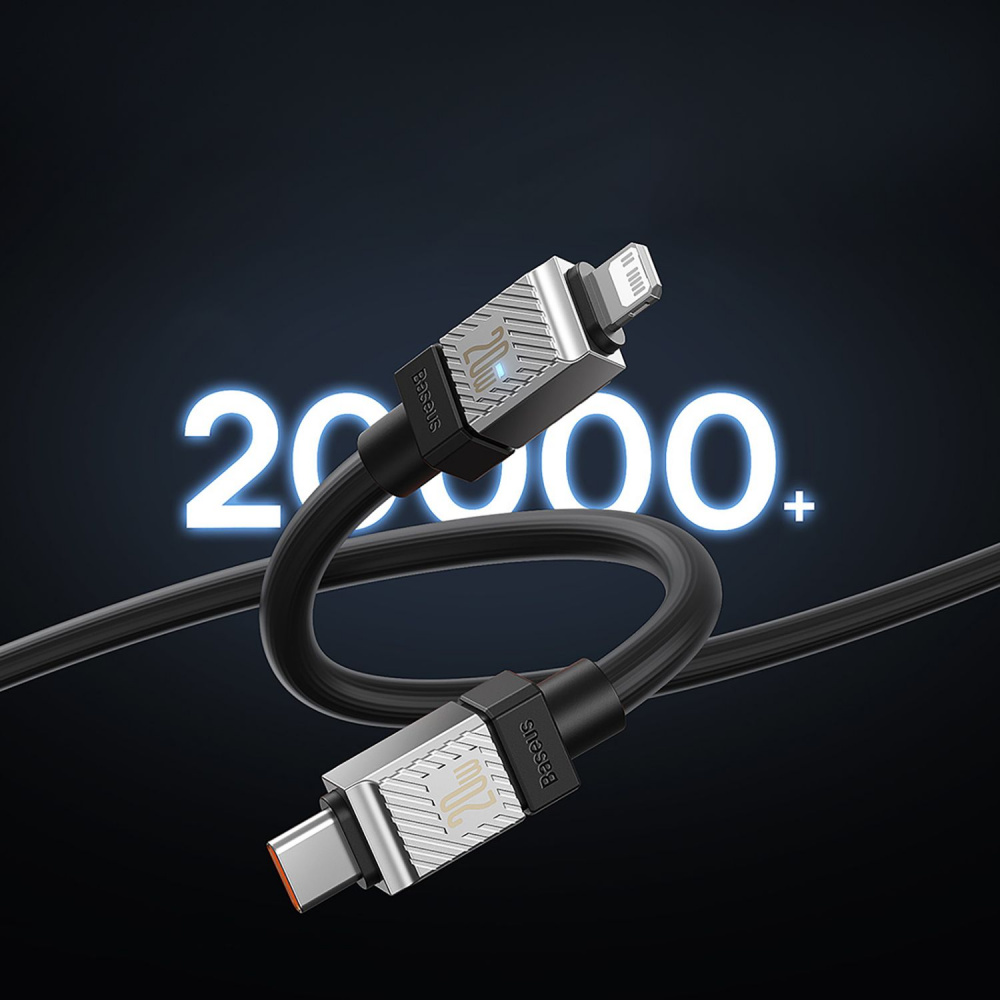 Кабель Baseus CoolPlay Series Fast Charging Type-C to Lightning 20W (1m) — Придбати в Україні - фото 8