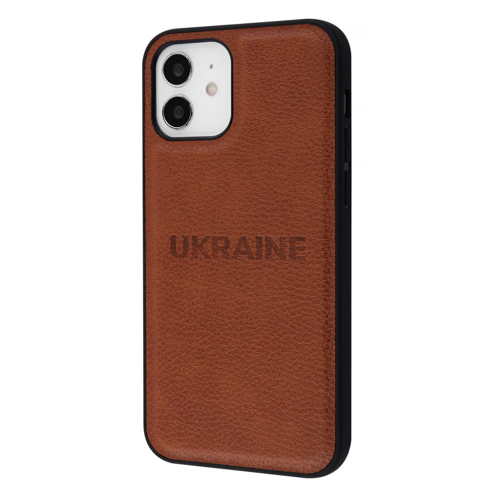 Чохол WAVE Ukraine Leather Case iPhone 12/12 Pro