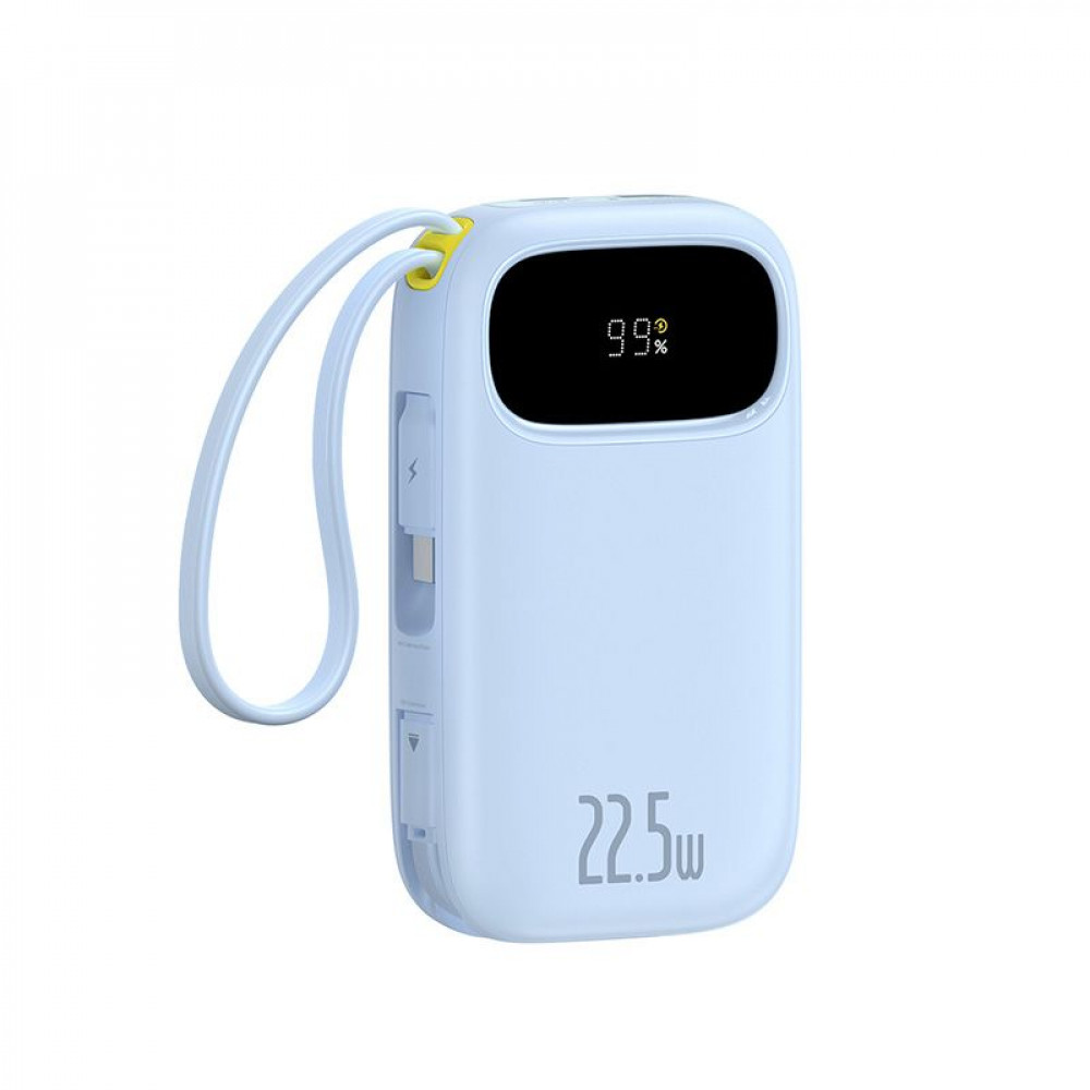 Портативна Батарея Baseus EnerFill FC31  20000mAh 22.5W with Built-in Type-C to Lightning Cable — Придбати в Україні - фото 4