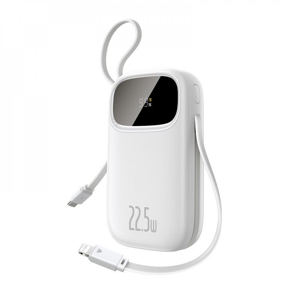 Портативна Батарея Baseus EnerFill FC31  20000mAh 22.5W with Built-in Type-C to Lightning Cable — Придбати в Україні - фото 6