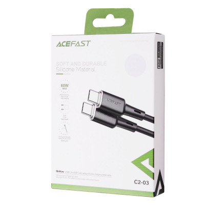 Кабель Acefast C2-03 Type-C to Type-C 60W (1.2m)