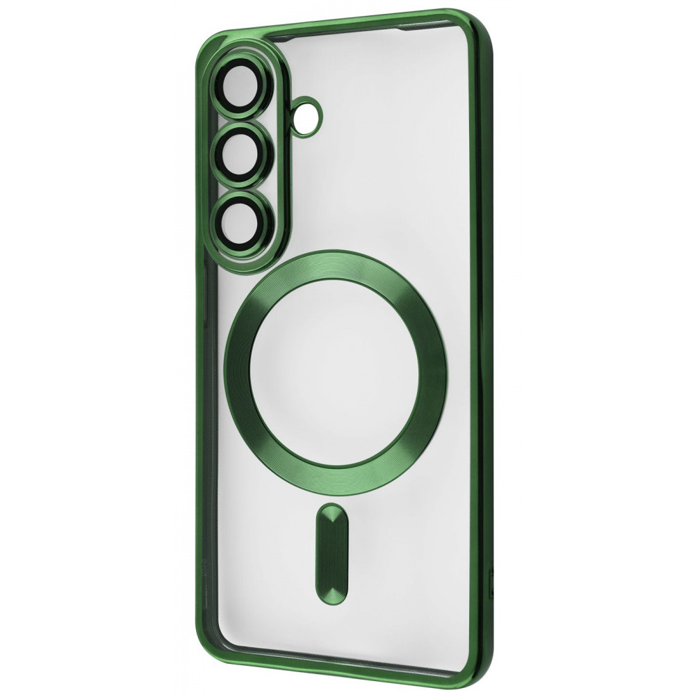 Чохол WAVE Metal Color Case with Magnetic Ring Samsung Galaxy S26 dark green на малюнкі №1