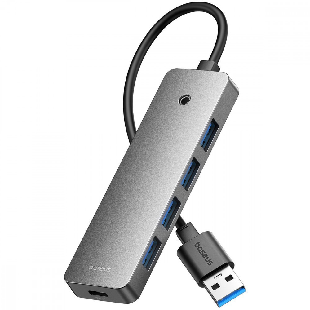 USB-Хаб Baseus UltraJoy Series 4-Port HUB Lite 15cm (USB3.0*4+Type-C) — Придбати в Україні - фото 2