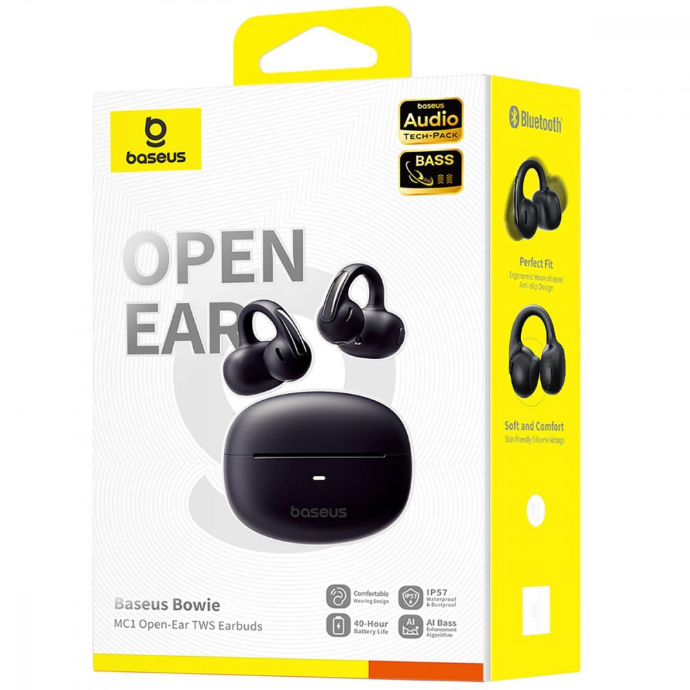 Бездротові навушники Baseus Bowie MC1 TWS black на малюнкі №2