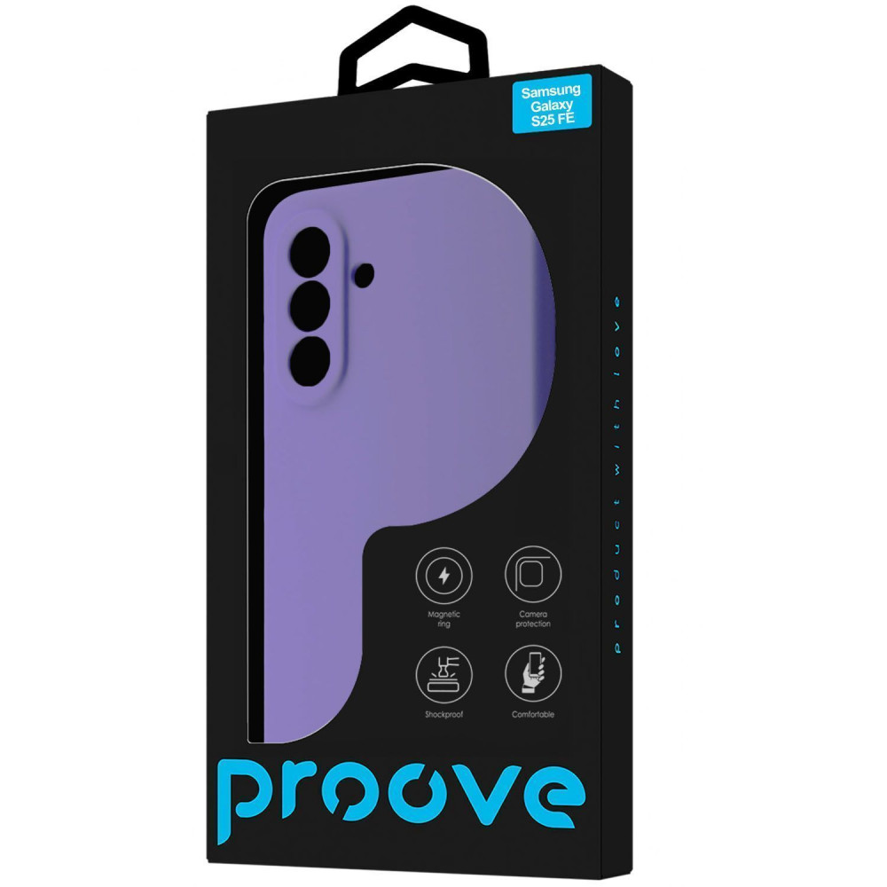 Чохол Proove Silicone Case with Magnetic Ring Samsung Galaxy S25 FE pink sand на малюнкі №2