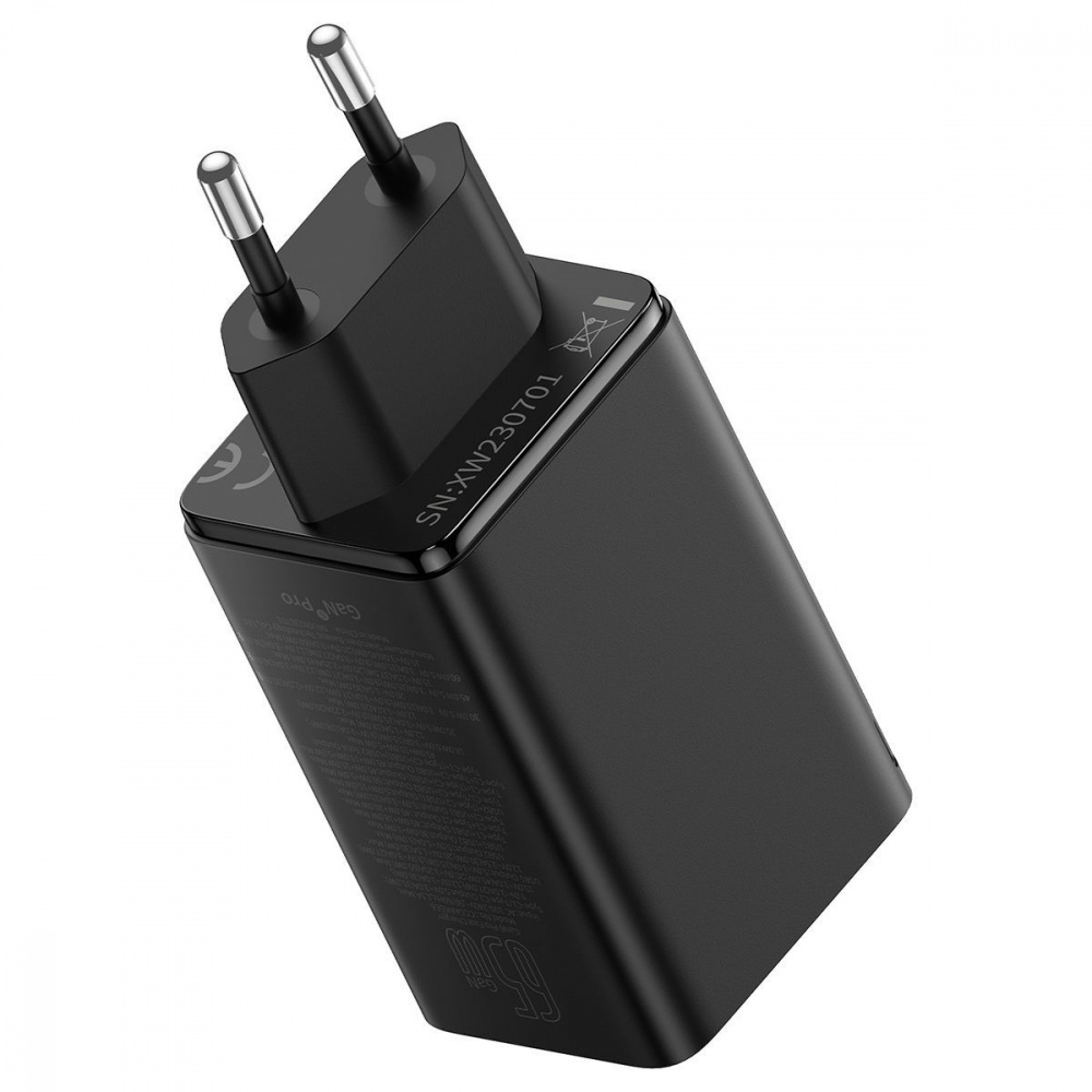 СЗУ Baseus GaN6 Pro Fast Charger 2 Type-C + 2 USB 65W - фото 18