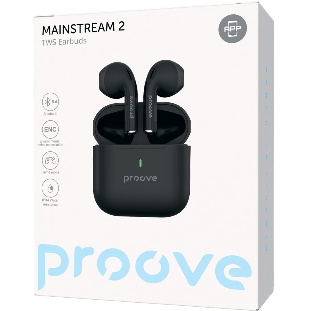 Бездротові навушники Proove Mainstream 2 TWS (APP) — Придбати в Україні - фото 1