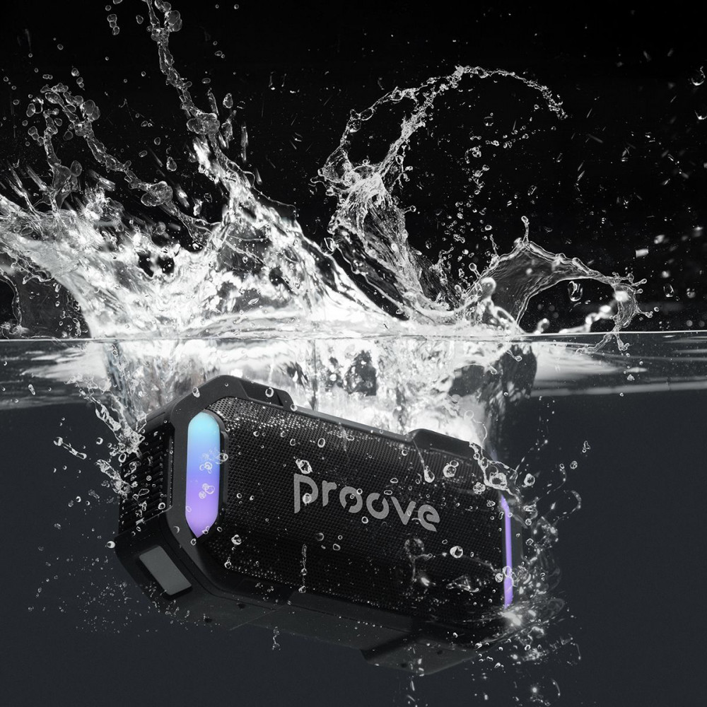 Портативна Акустика Proove Black Rock 10W (APP) (PSBR1001AP23) black/blue на малюнкі №12