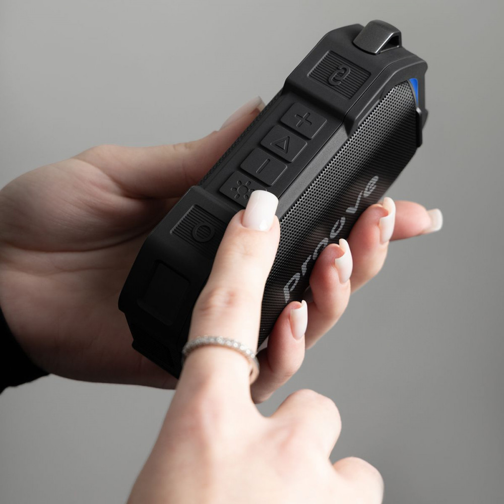 Портативна Акустика Proove Black Rock 10W (APP) (PSBR1001AP23) black/blue на малюнкі №13