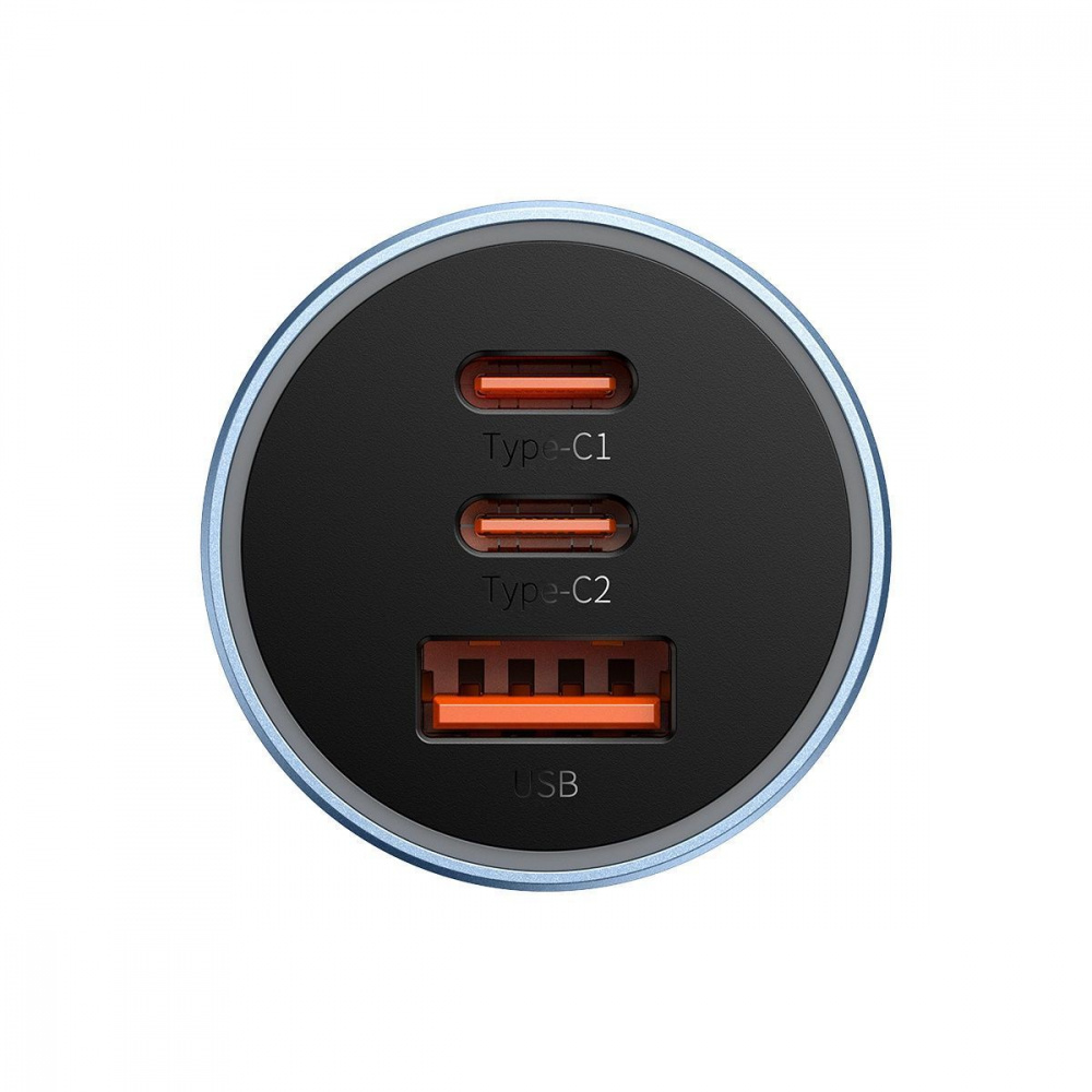 Автомобильное ЗУ Baseus Golden Contactor Pro 65W USB + 2xType-C - фото 8