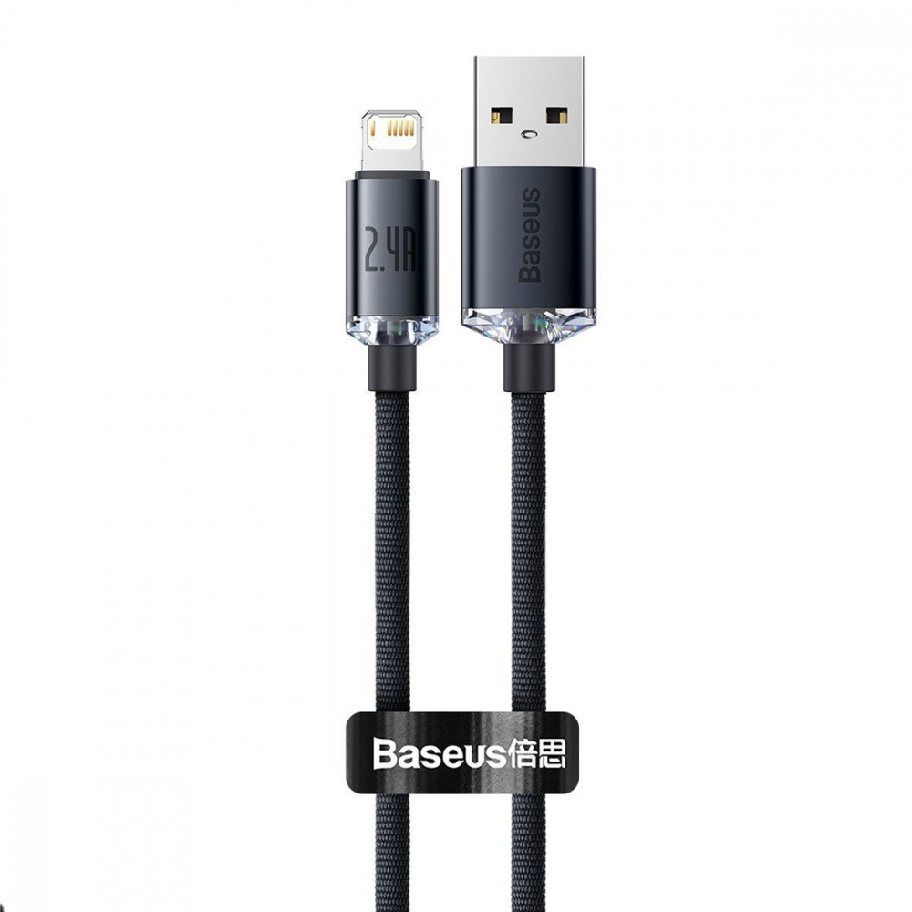 Кабель Baseus Crystal Shine Series Fast Charging Lightning 2.4A (1.2m) — Придбати в Україні - фото 6