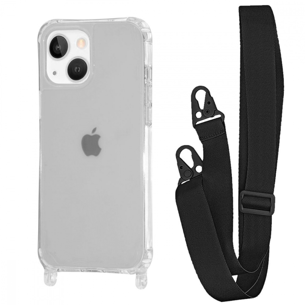 Чехол WAVE Clear Case with Strap iPhone 14 - фото 11