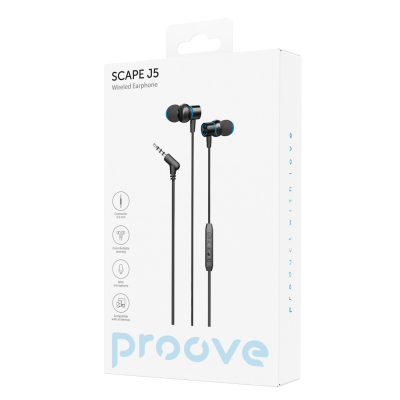 Дротові навушники Proove Scape J5 (3.5mm) — Придбати в Україні