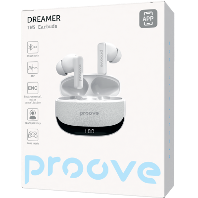 Бездротові навушники Proove Dreamer TWS with ANC (APP) — Придбати в Україні