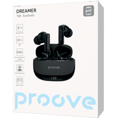 Бездротові навушники Proove Dreamer TWS with ANC (APP) — Придбати в Україні