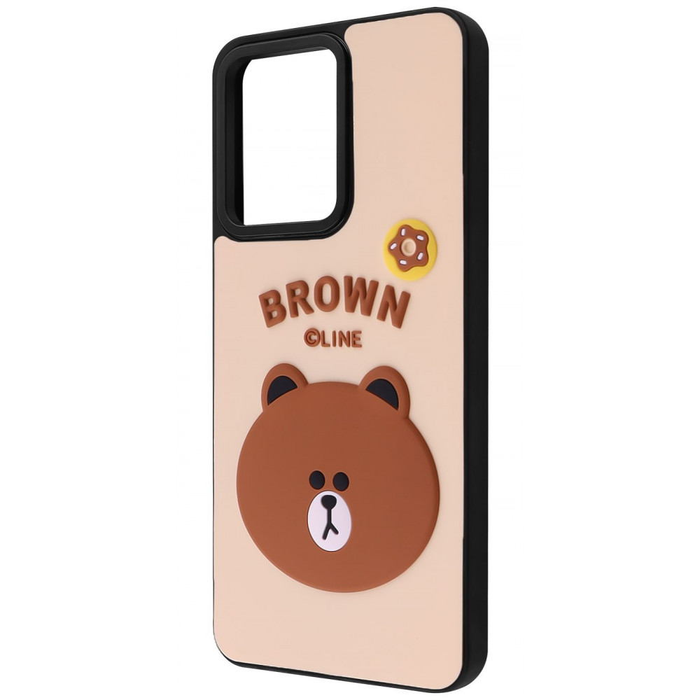 Чохол WAVE Doodle Case Xiaomi Redmi 13C 4G/Poco C65 bear на малюнкі №1