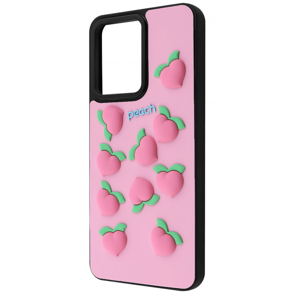 Чохол WAVE Doodle Case Xiaomi Redmi 13C 4G/Poco C65 peach на малюнкі №1