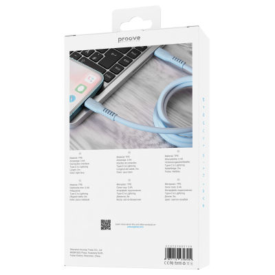 Кабель Proove Eternal Type-C to Lightning 27W (2m) — Придбати в Україні
